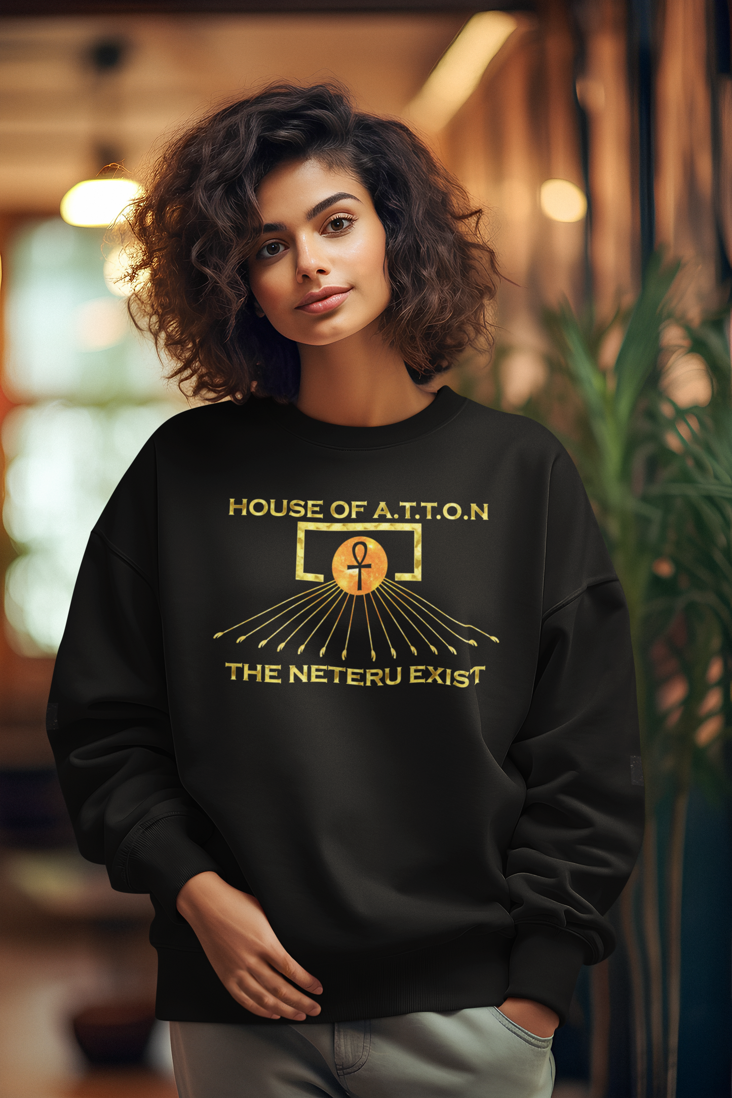 ATTON : Signature Heavyweight Crewneck Sweatshirt