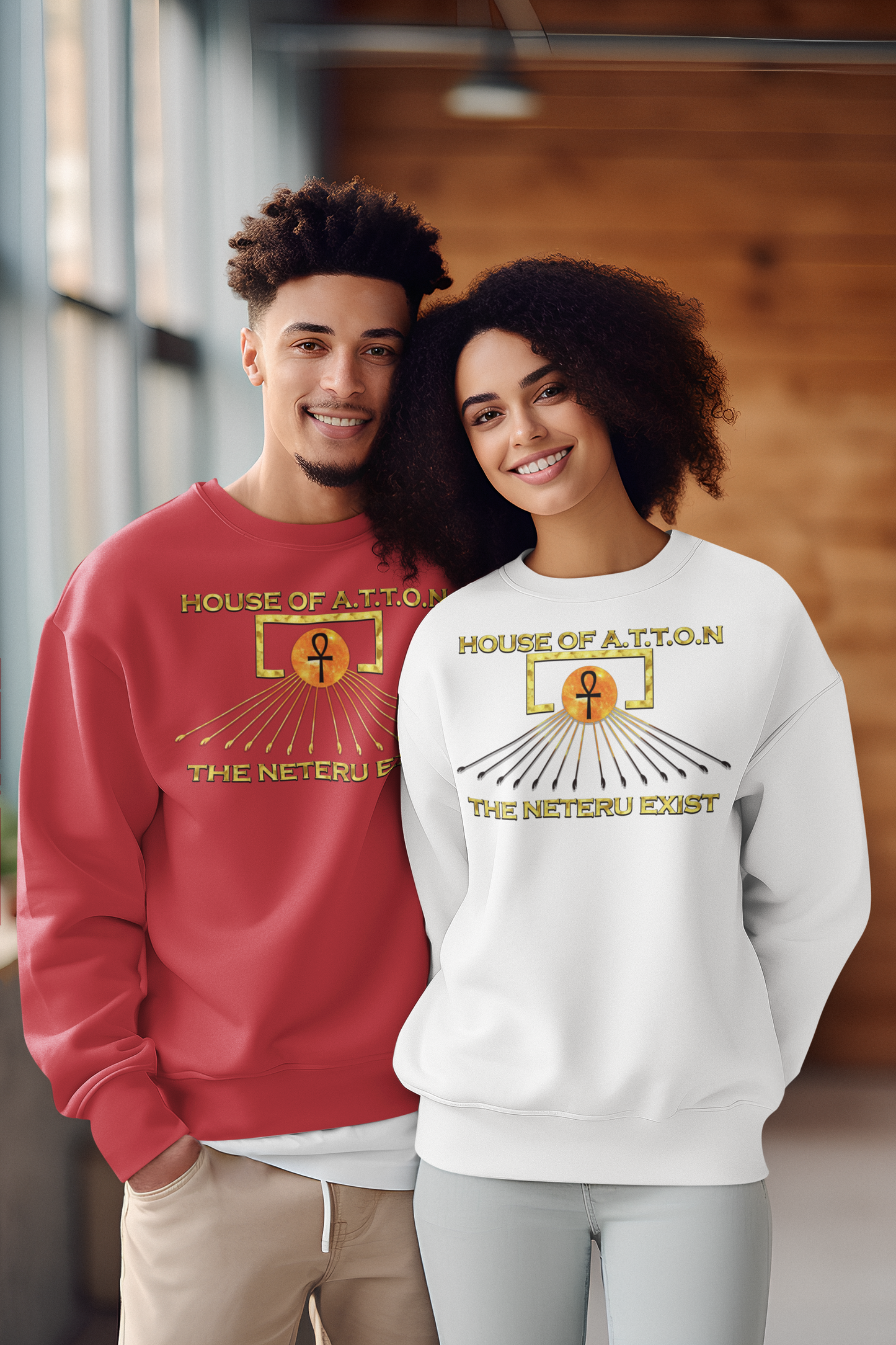 ATTON : Signature Heavyweight Crewneck Sweatshirt