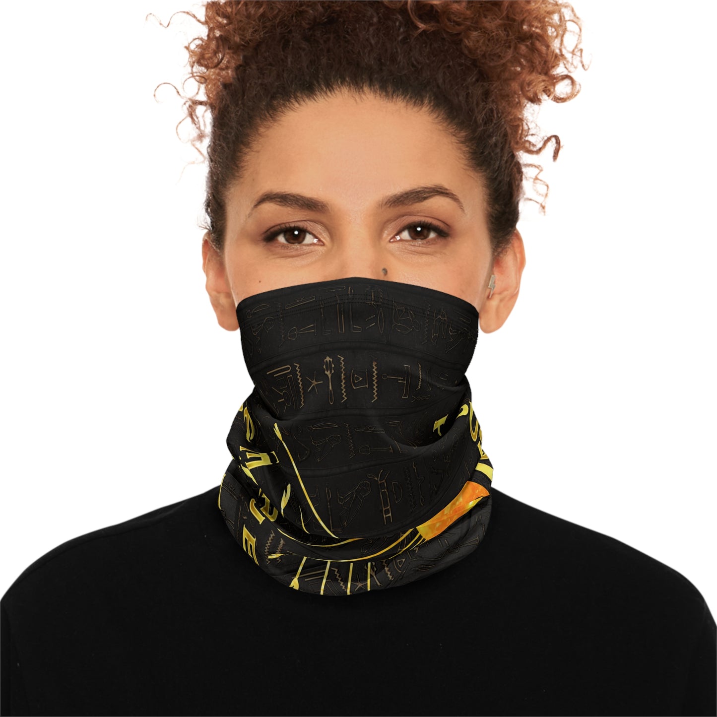Covering Gaiter With Drawstring