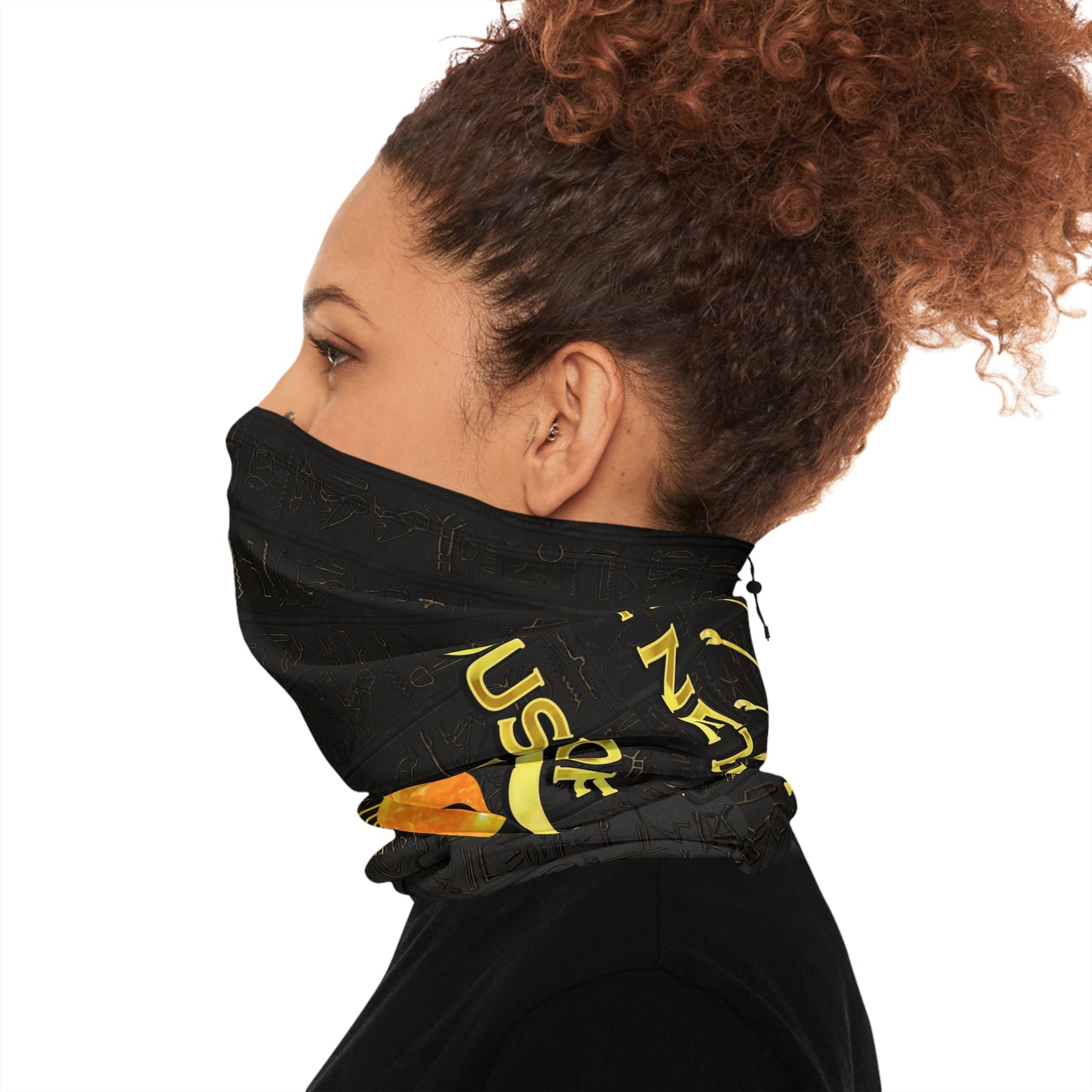 Covering Gaiter With Drawstring